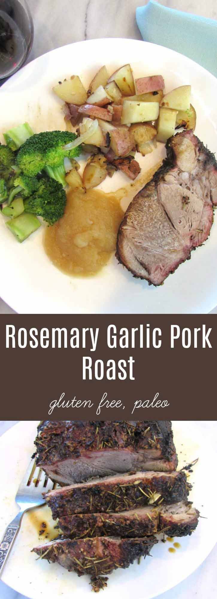 Easy Rosemary Garlic Pork Roast Recipe