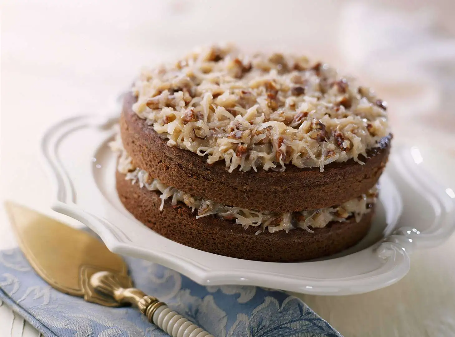 Clara's White German Chocolate Cake