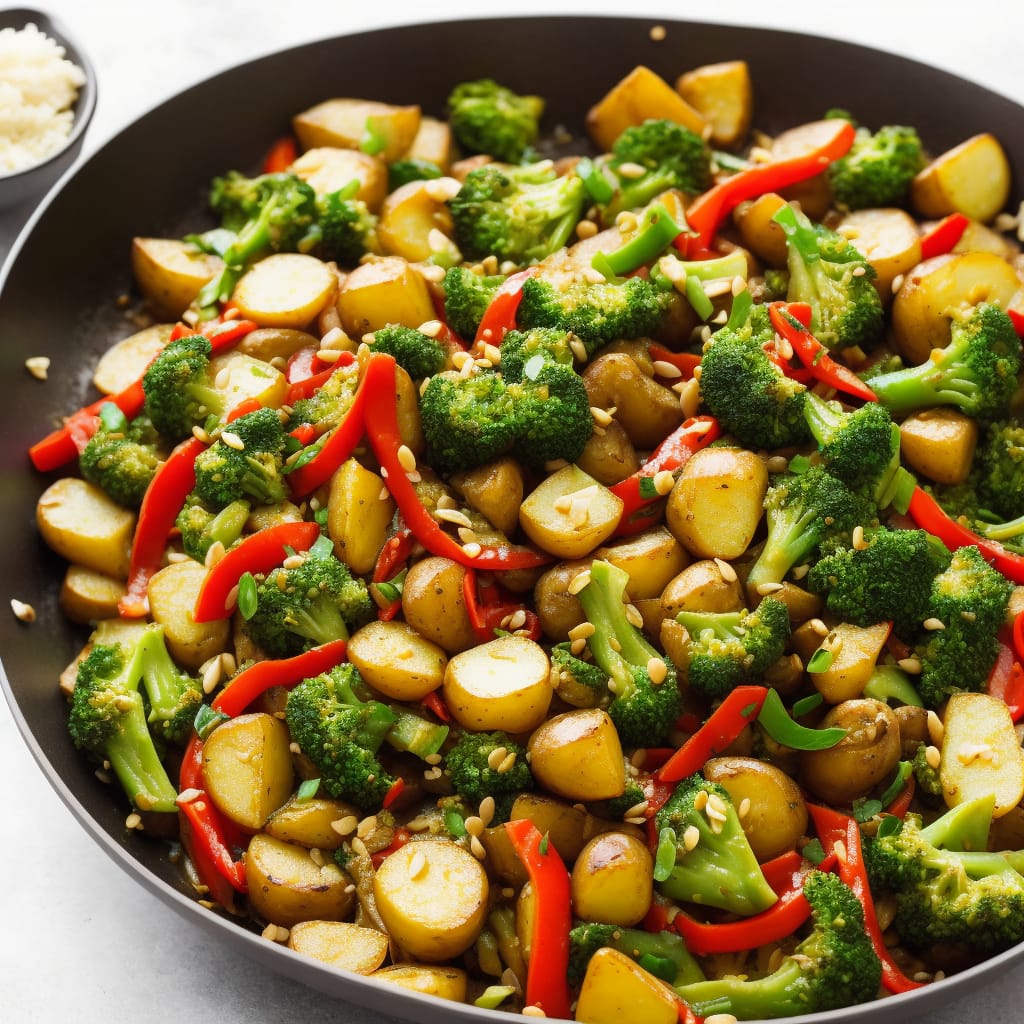 Veggie Stir-Fry with Potatoes