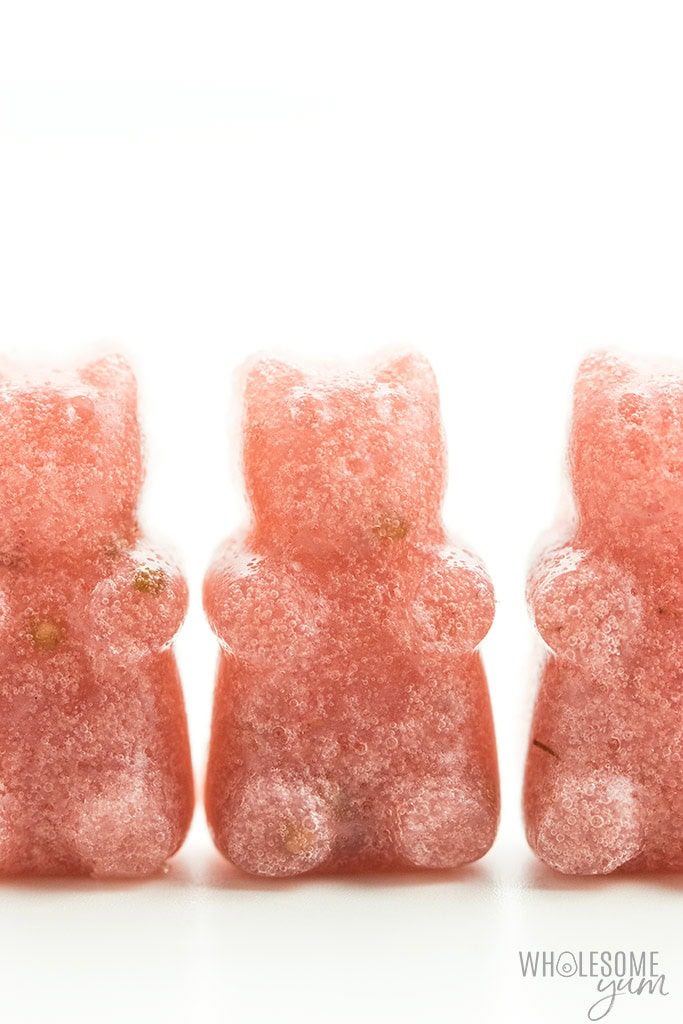 Homemade Sugar-free Gummy Bears