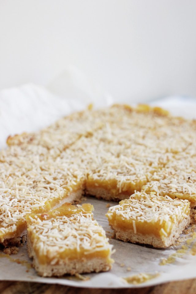 Gluten-Free Coconut Lemon Bars