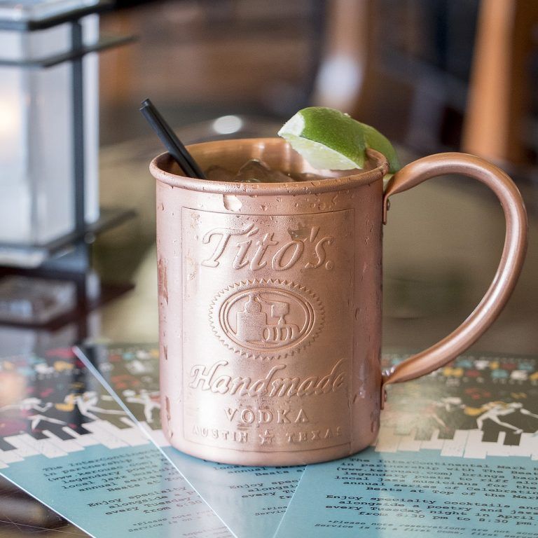 American Moscow Mule Cocktail