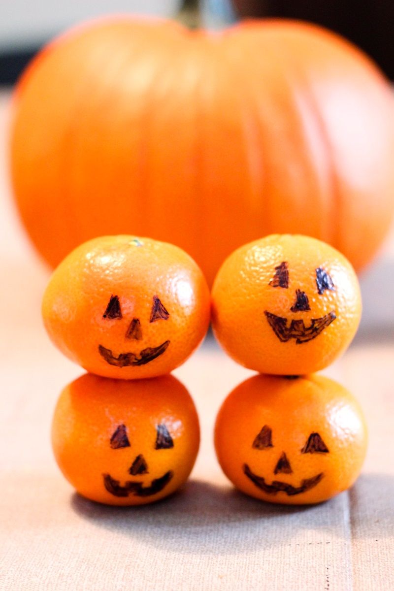Spooky Fruit Ghosts