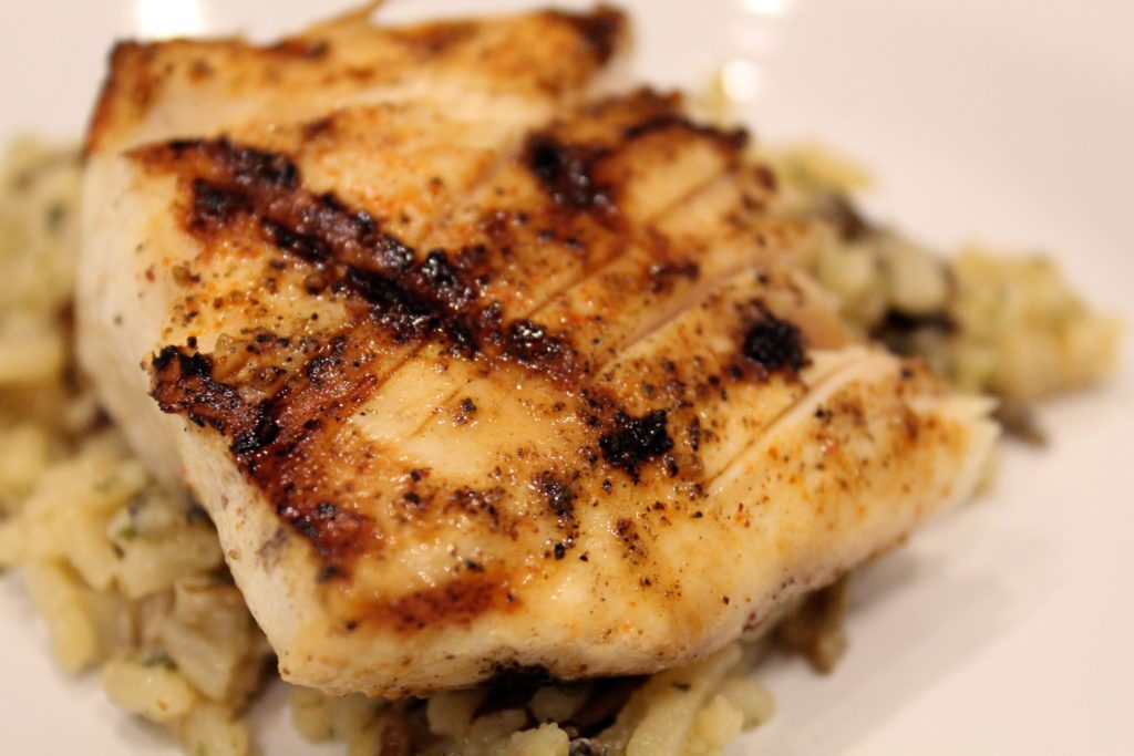 Delicious Grilled Amberjack
