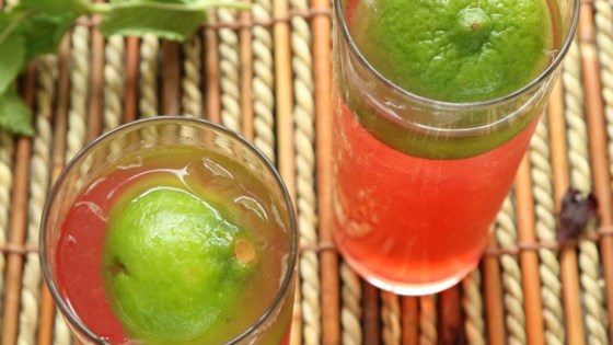 Ruby Rum Buck Cocktail