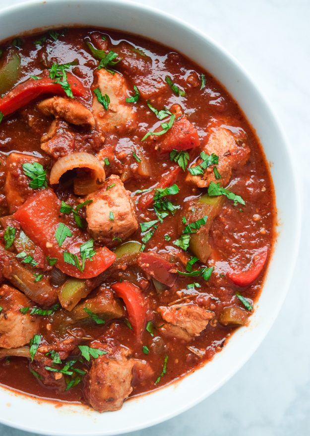 Instant Pot Chicken Cacciatore