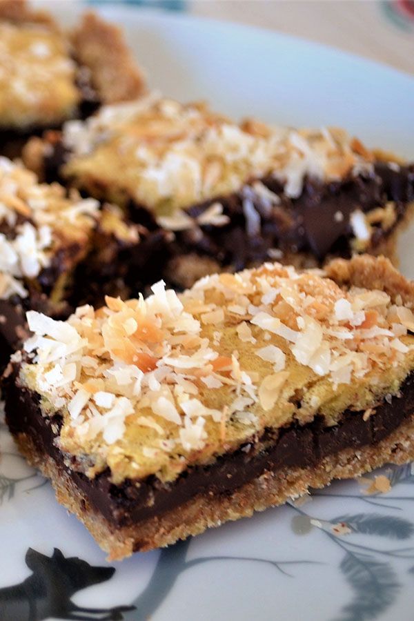 Choco-Coconut Bar Cookies