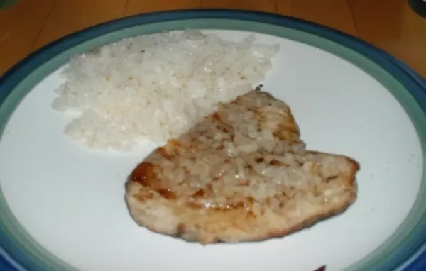 Tasty and Fresh Tuna Steaks with Tarragon