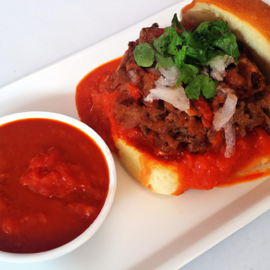 Torta Ahogada (Drowned Beef Sandwich)