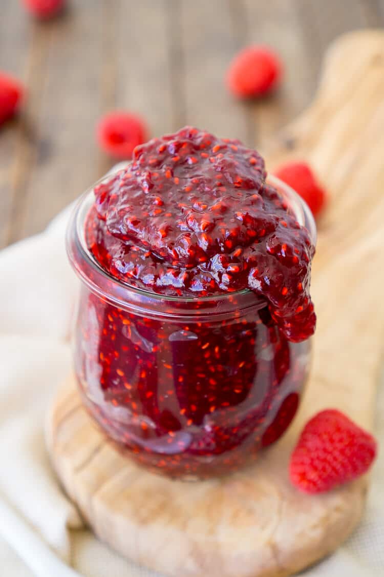 Easy Raspberry Filling - Sugar & Soul