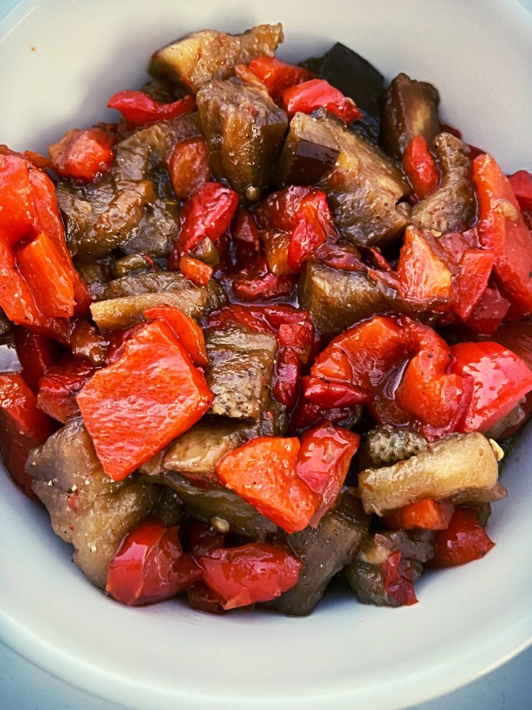 Classic Roasted Bell Pepper & Eggplant