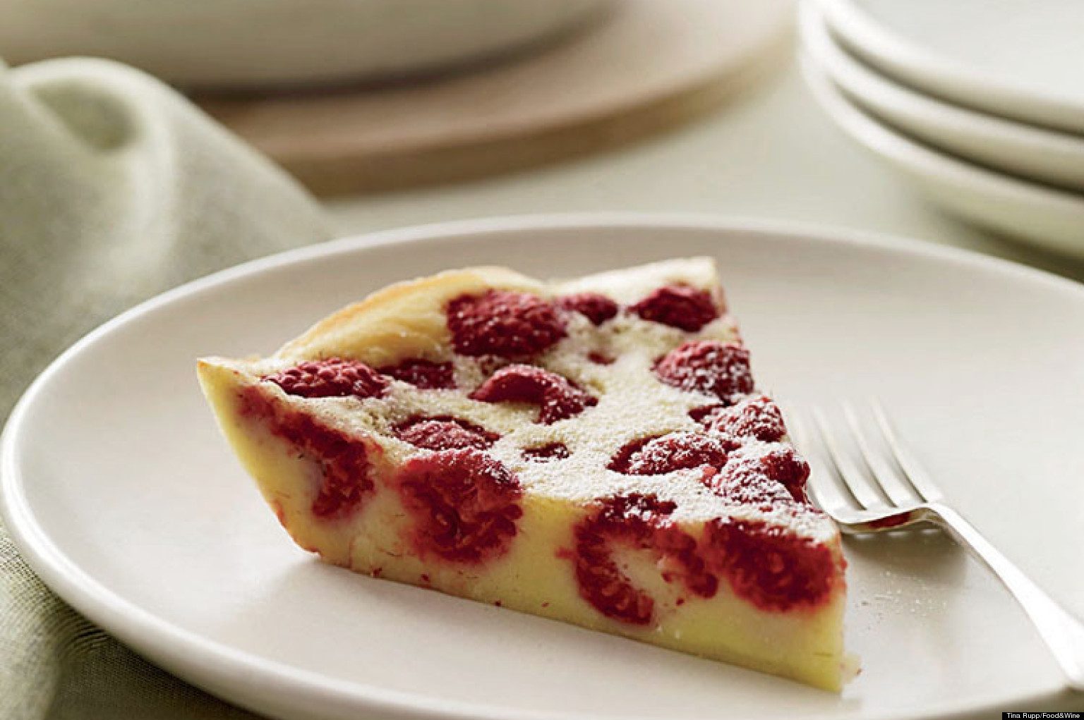 Raspberry Clafoutis