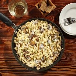 Gregs Special Rotini with Mushrooms