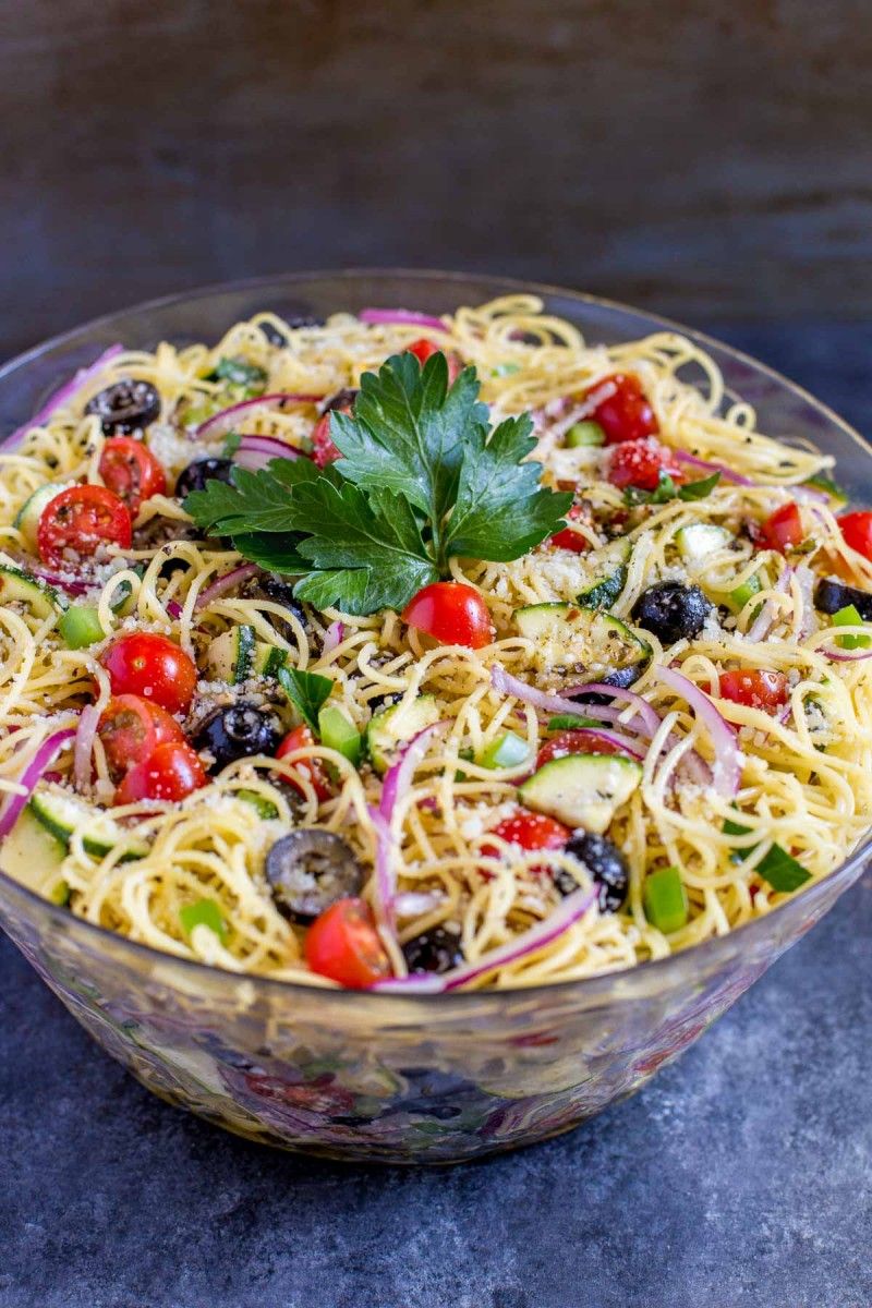 Delicious Cold Spaghetti Salad
