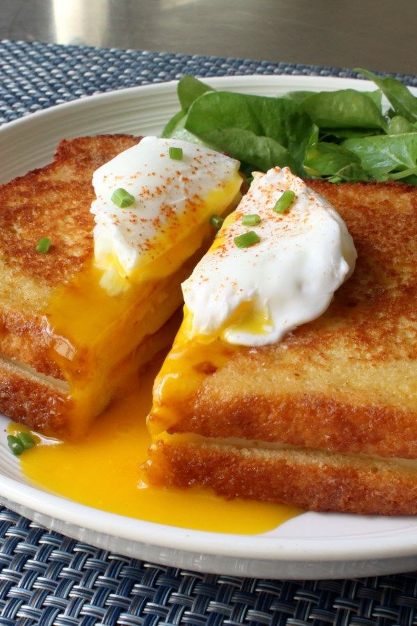 Delicious grilled ham and cheese sandwich