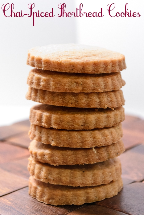 Chai-Spiced Shortbread Cookies