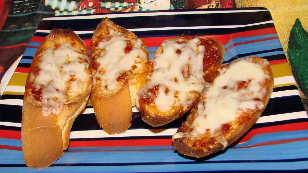 Grilled Cheesy Bread Fresh Out of the Grill