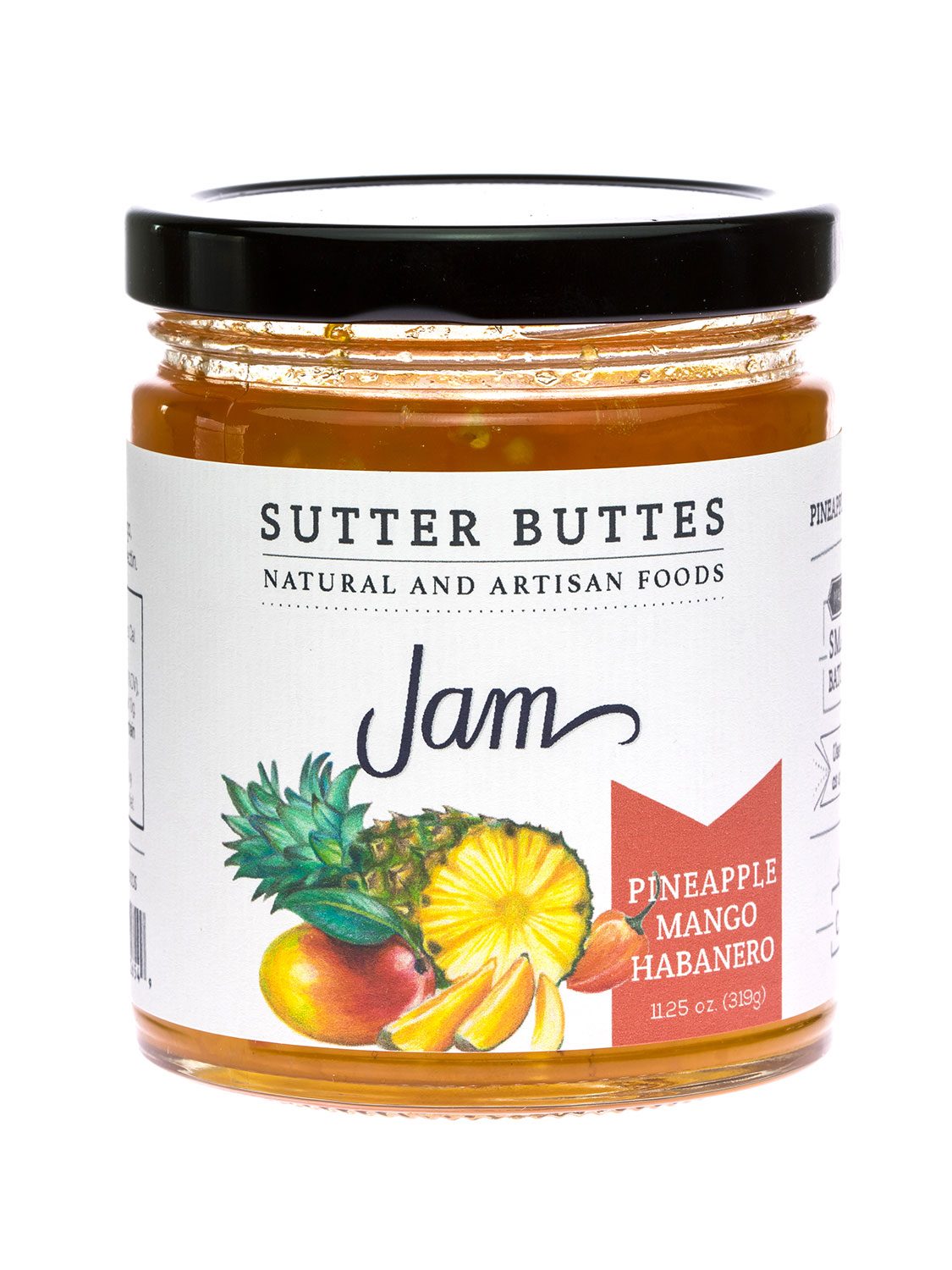 Pineapple Mango Habanero Jam - Sutter Buttes Olive Oil Company