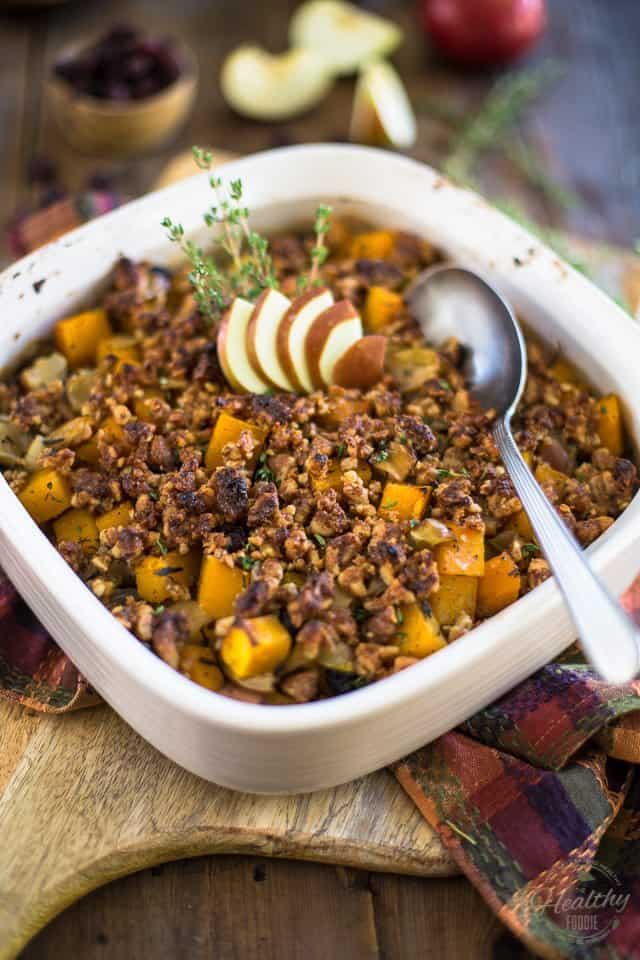 Butternut Squash and Apple Casserole