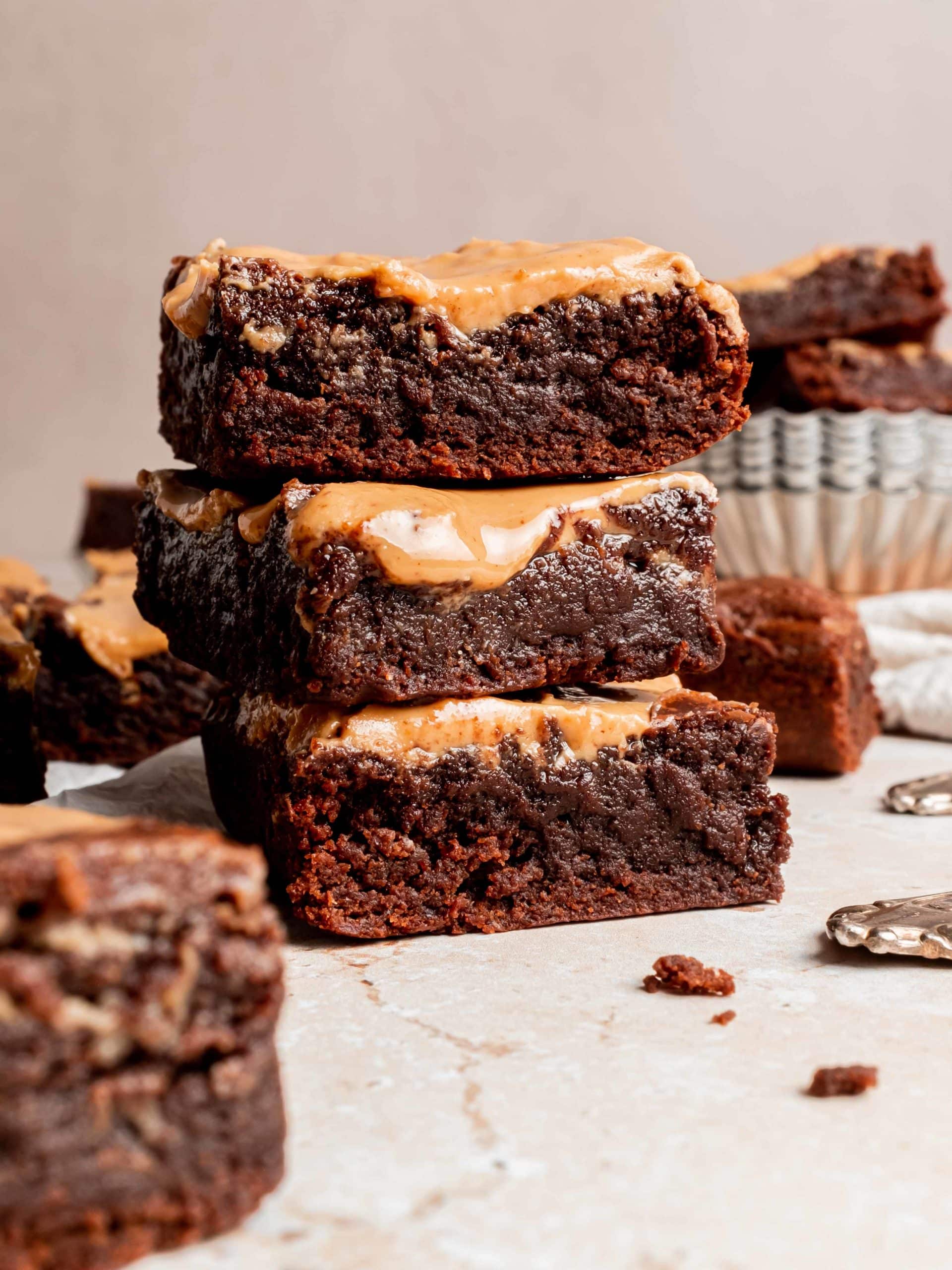 Chocolate Peanut Butter Brownies