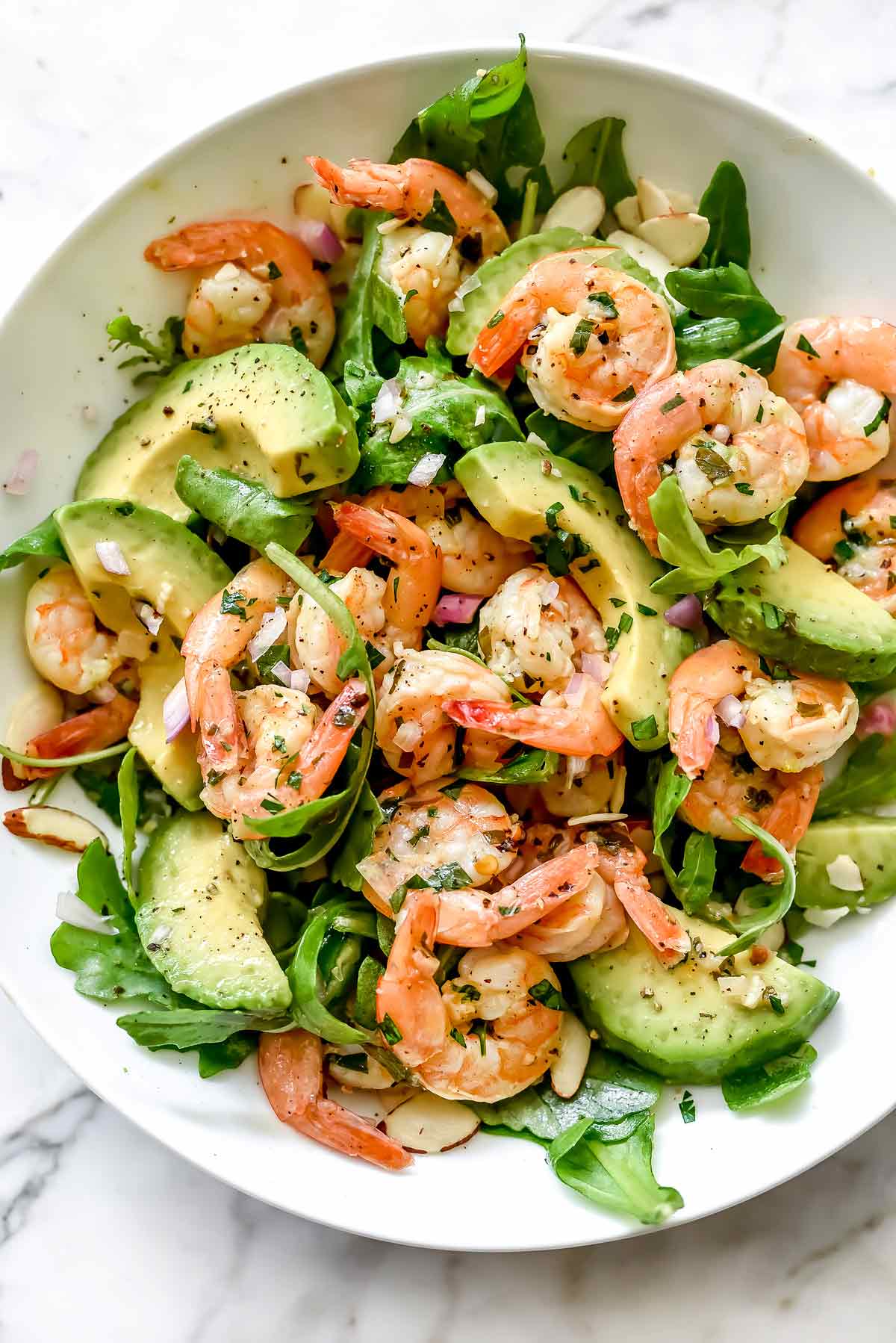 Citrus Shrimp and Avocado Salad