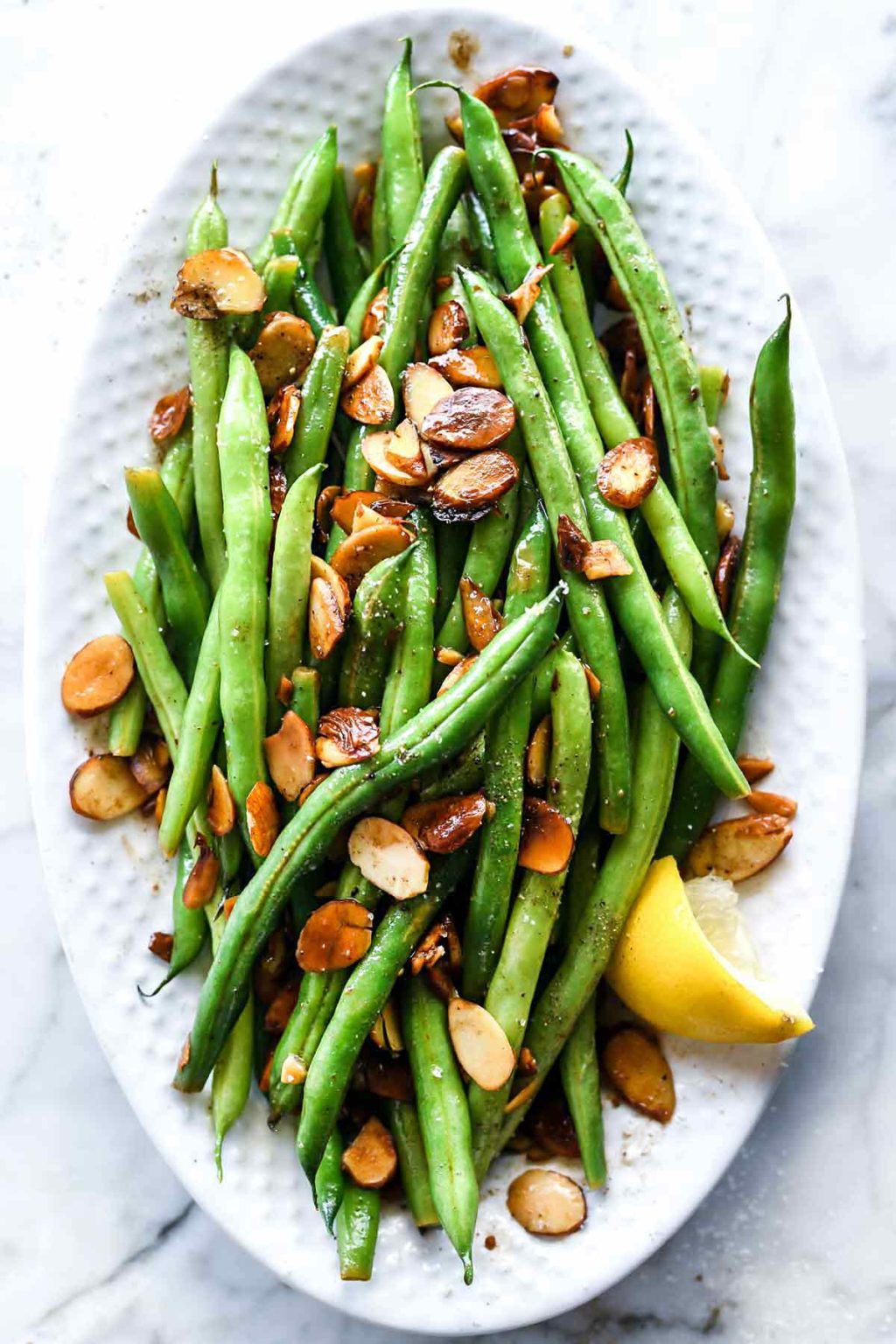 Green Beans with Almonds and Browned Butter