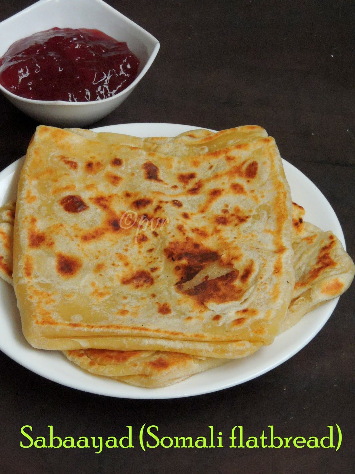 Sabaayad - Somali Flat Bread