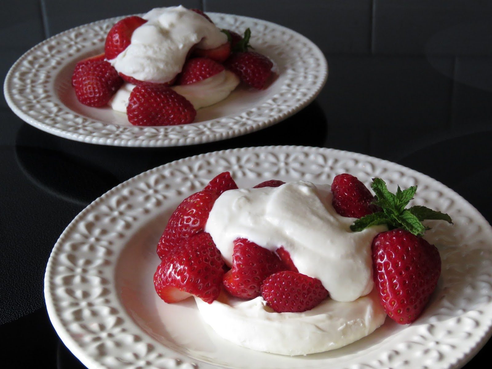 Strawberry Cream Cheese Clouds