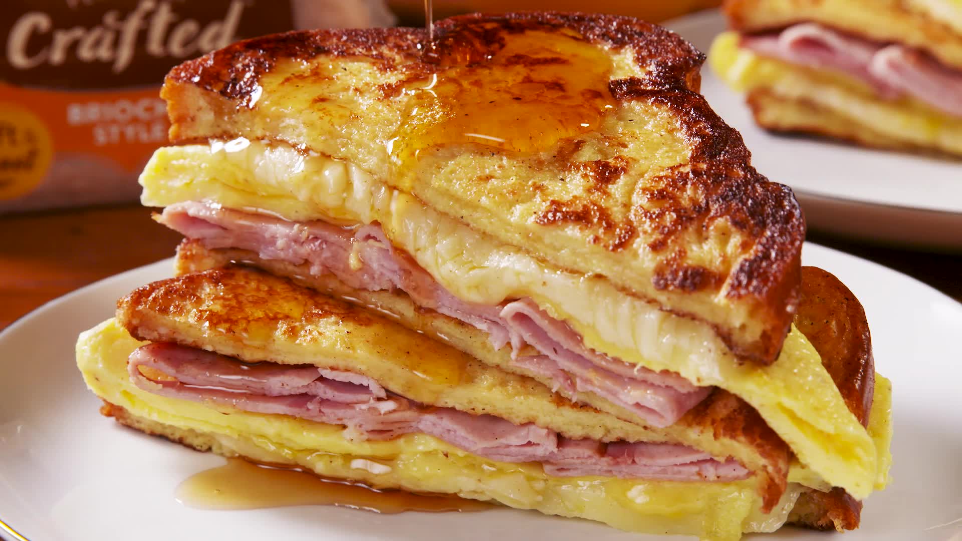 Tim Hortons French Toast Breakfast Sandwich