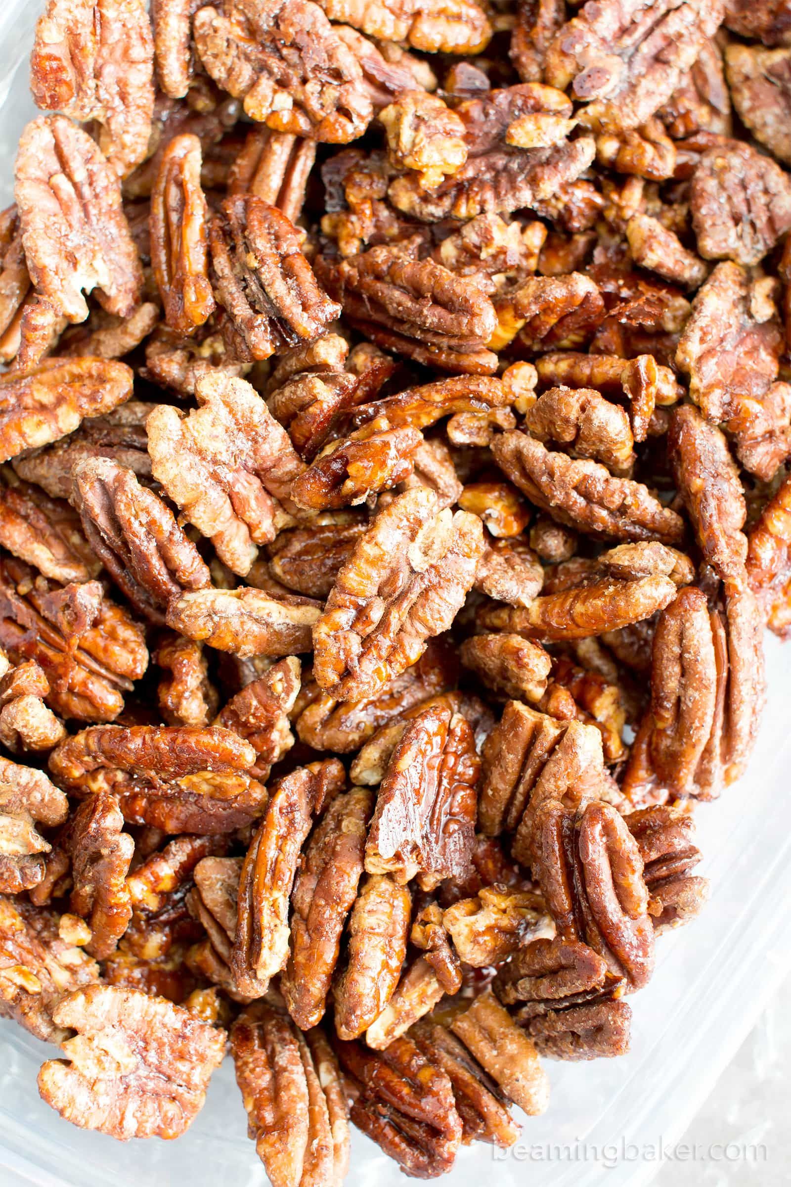 Oven-Roasted Paleo Candied Pecans