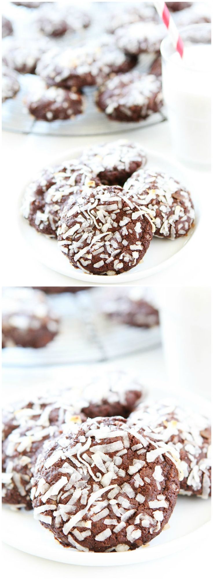 Vegan Chocolate Coconut Cookies