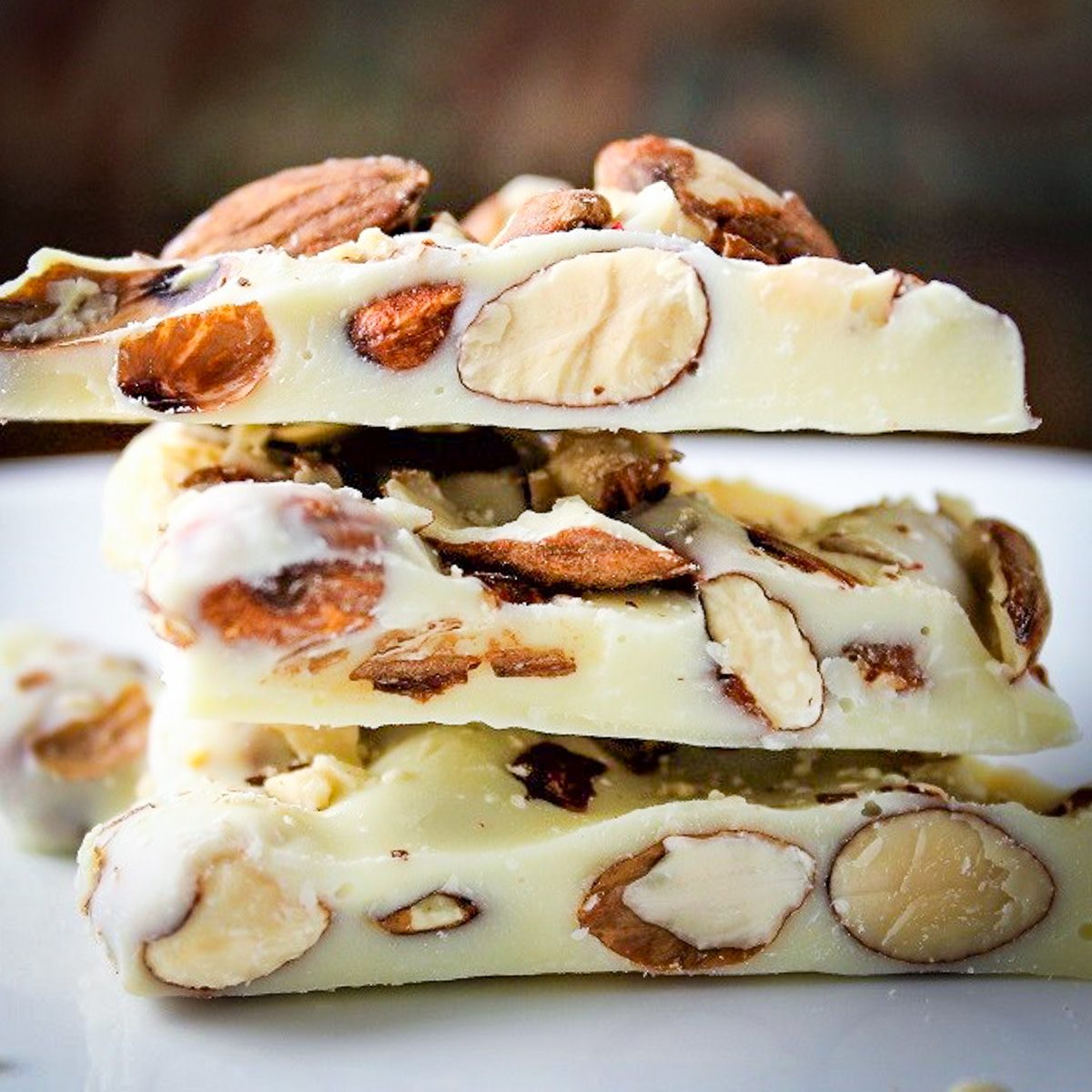 Best 5-Minute White Chocolate Almond Bark