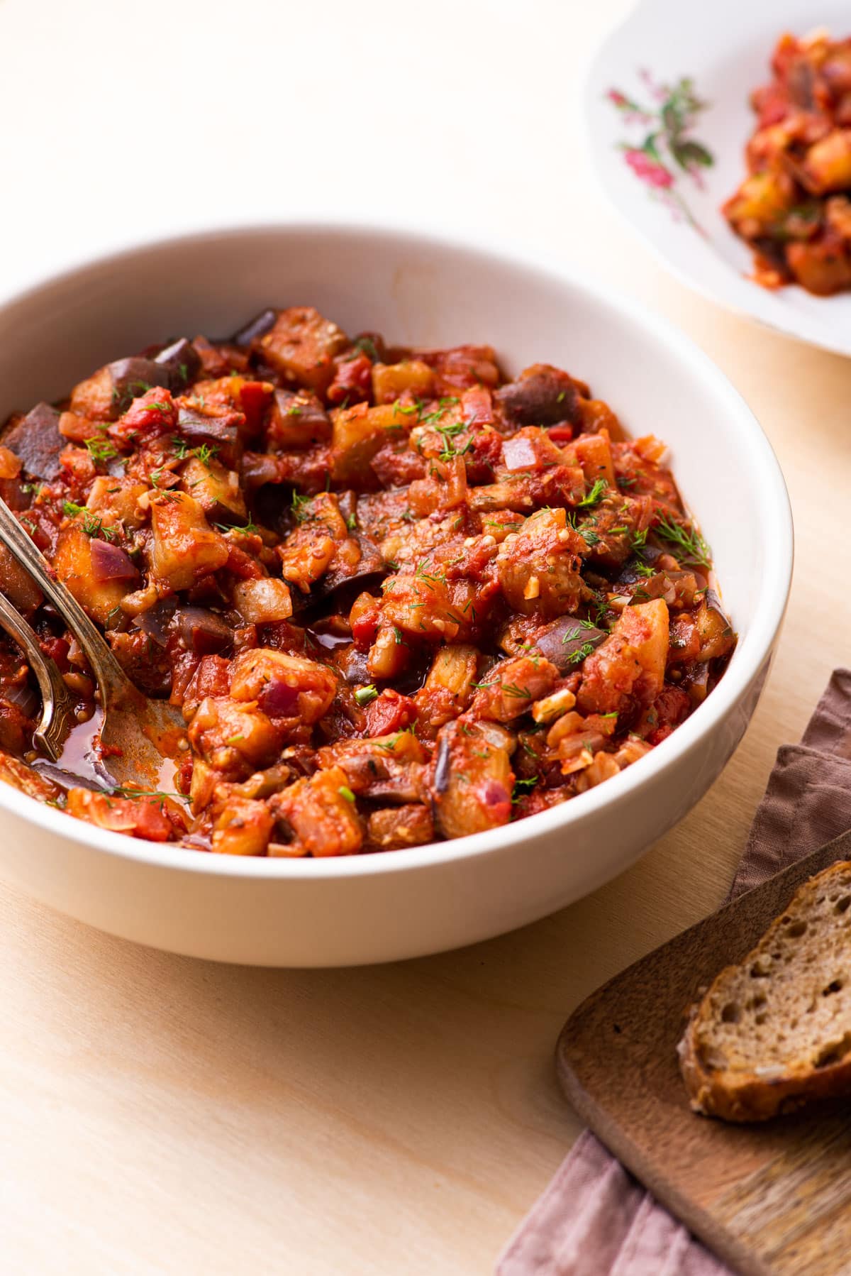 Tomato Eggplant Stew