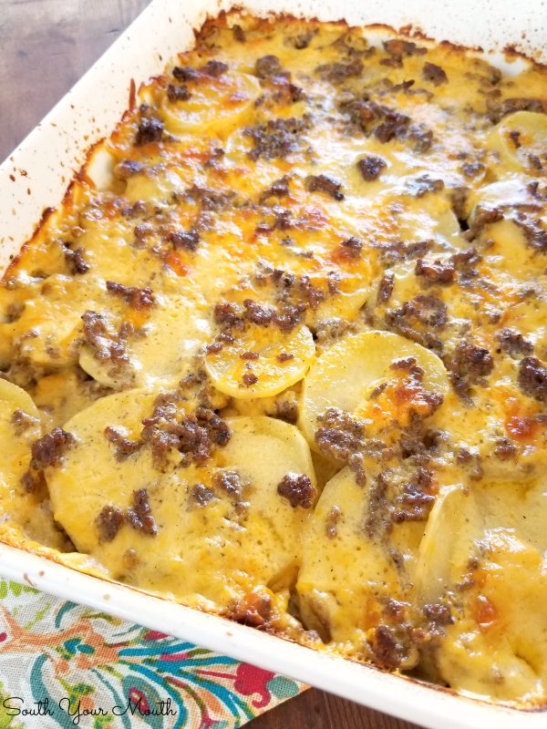 Hamburger Potato Casserole
