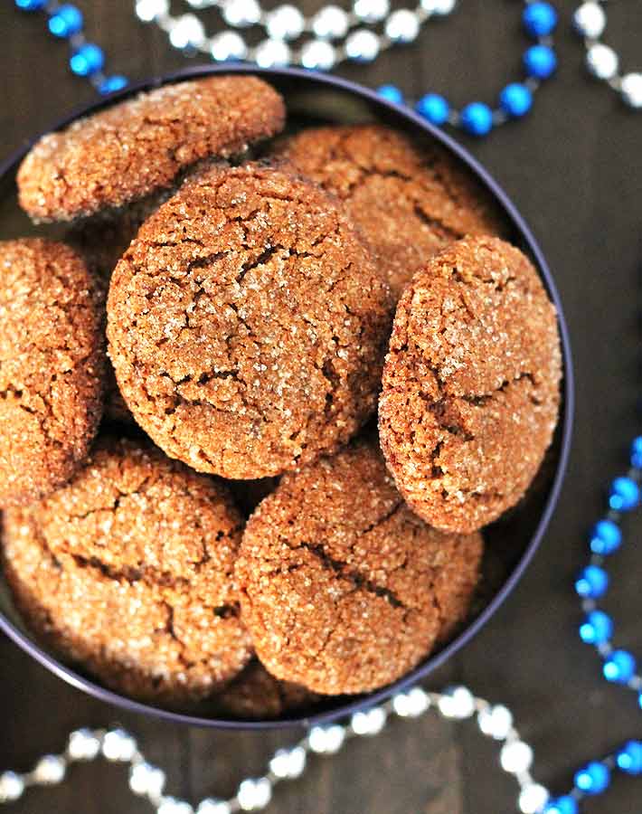 Soft Vegan Gluten Free Gingerbread Cookies