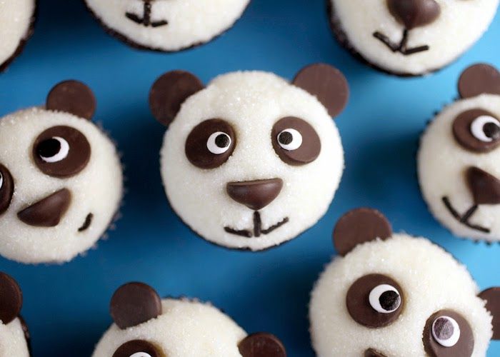 Cute Mini Panda Cupcake