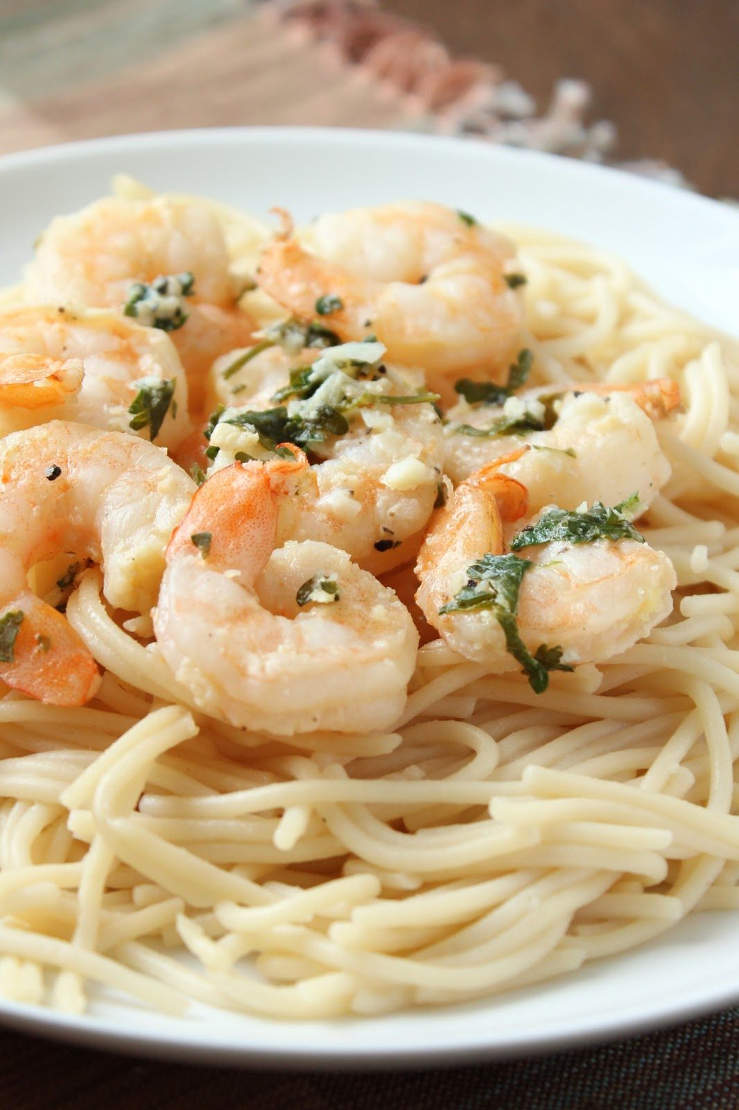 Shrimp Scampi Bake