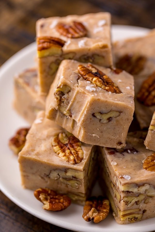 6-Ingredient Butter Pecan Fudge