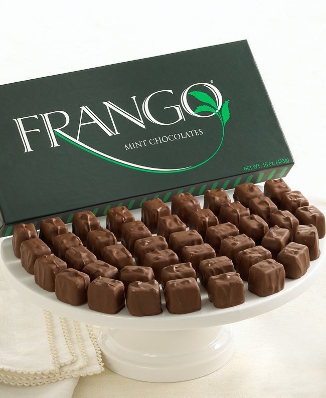 Frango Chocolates 1 LB Milk Mint Box of Chocolates