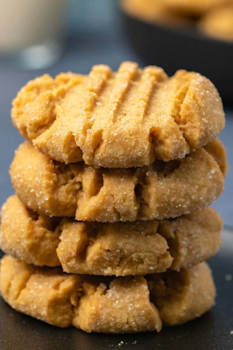 Delicious peanut butter cookies