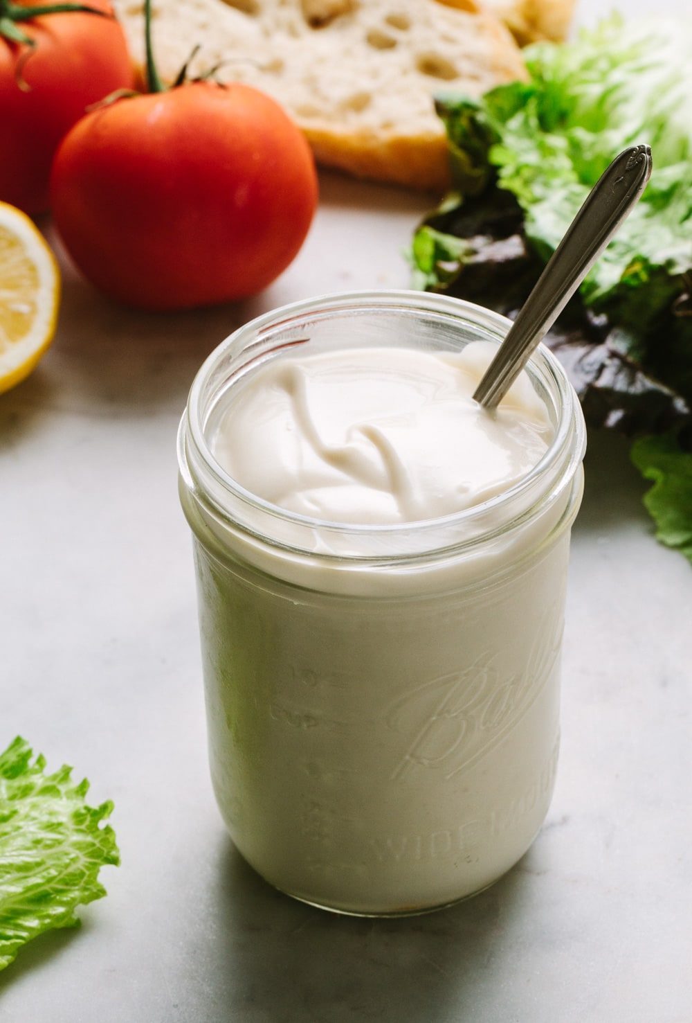 Easy Vegan Mayo (Fresh + Creamy) - The Simple Veganista