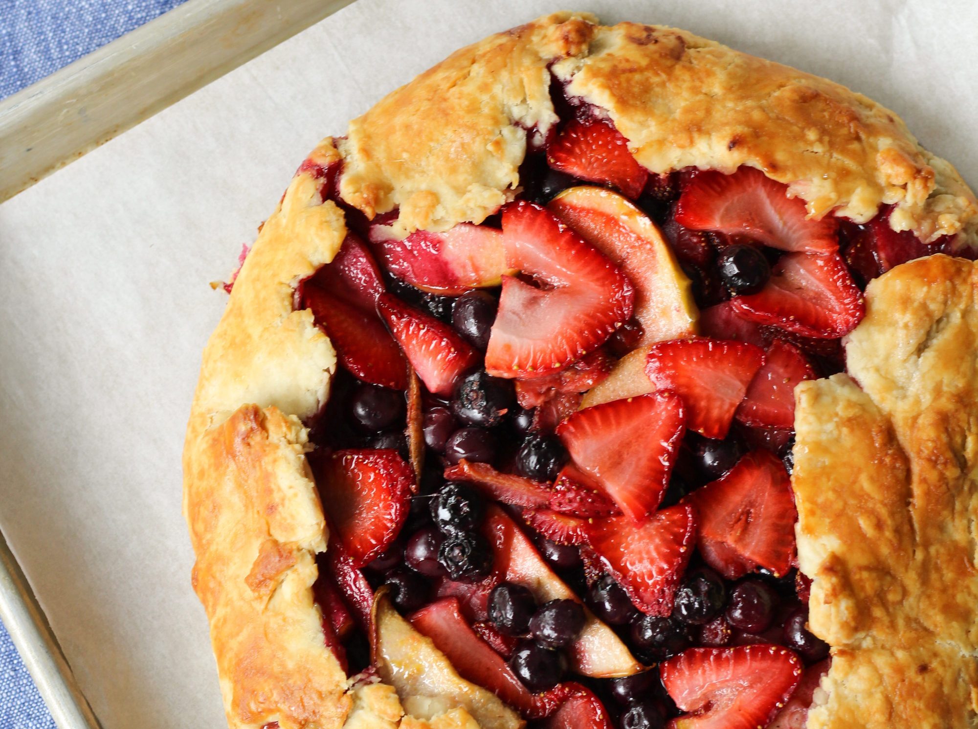 Rustic Fruit Tart