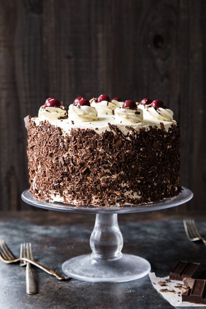 Nearly Authentic Black Forest Cake - Homemade Home