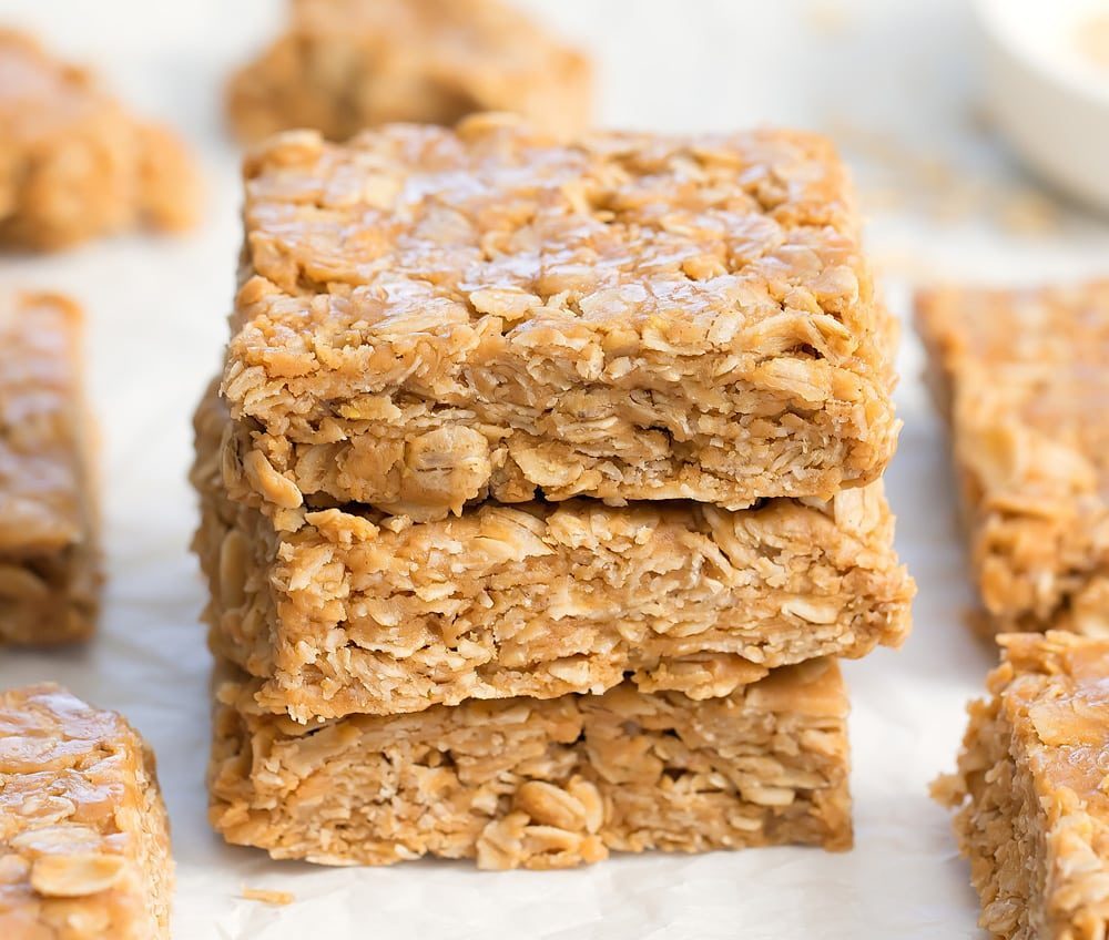 No-Bake Oatmeal Bars