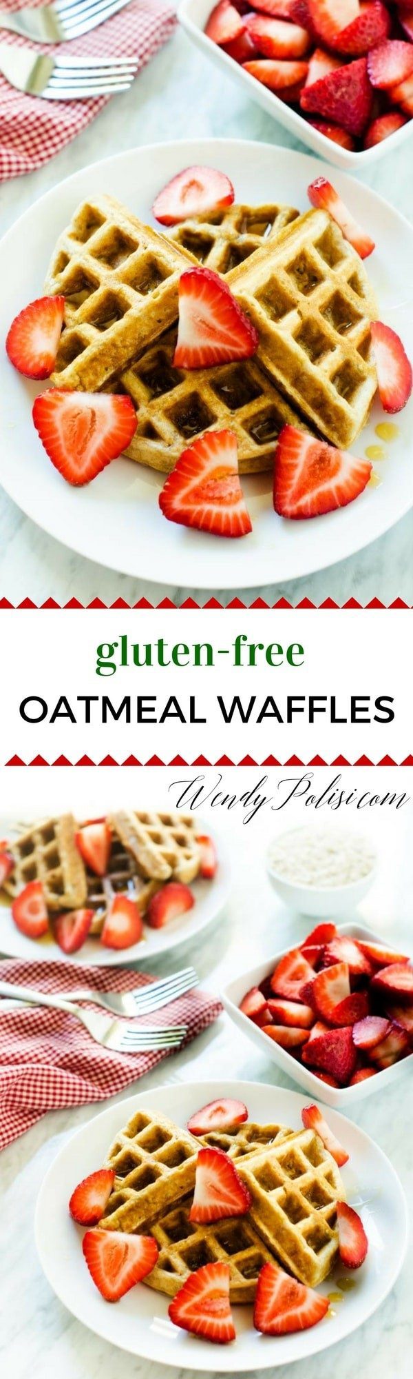 Oatmeal Waffles - Wendy Polisi