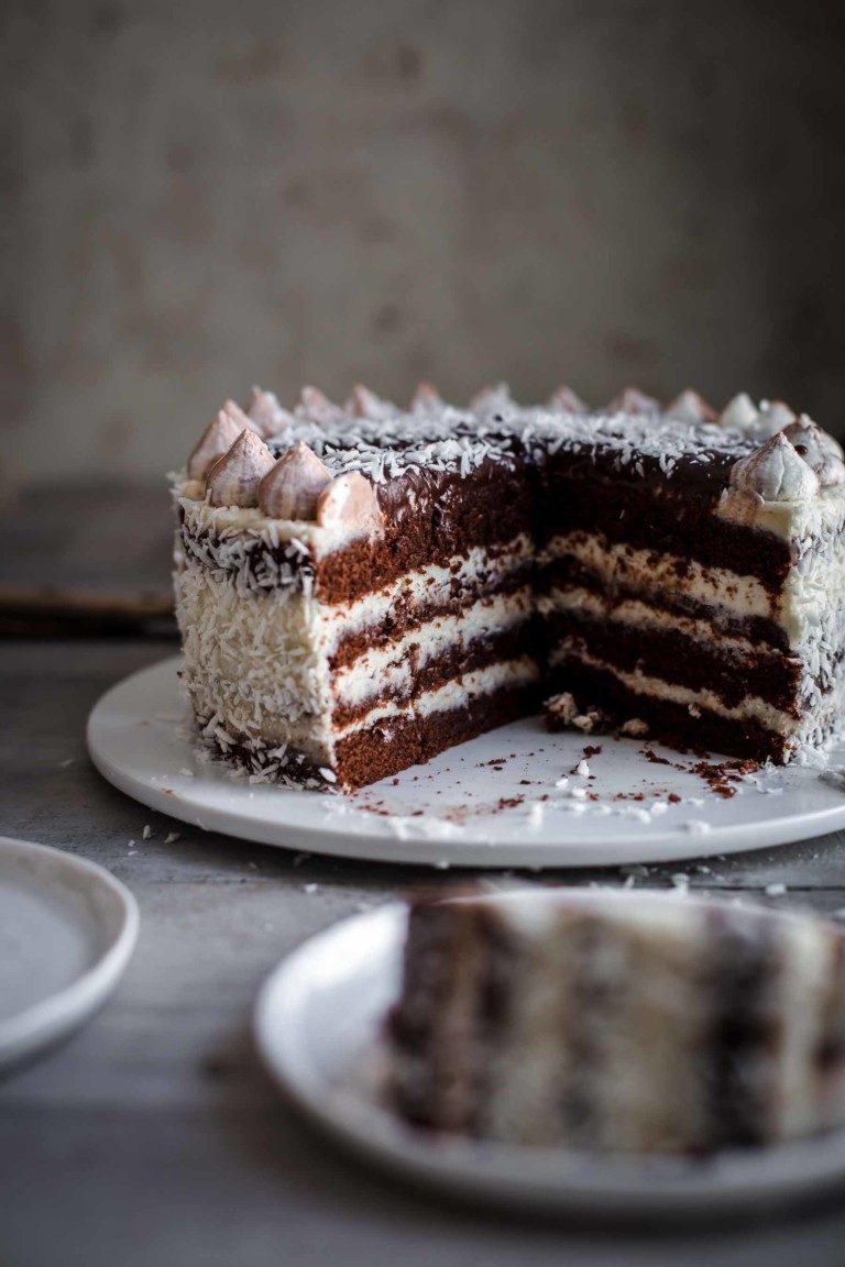 Chocolate Coconut Cake