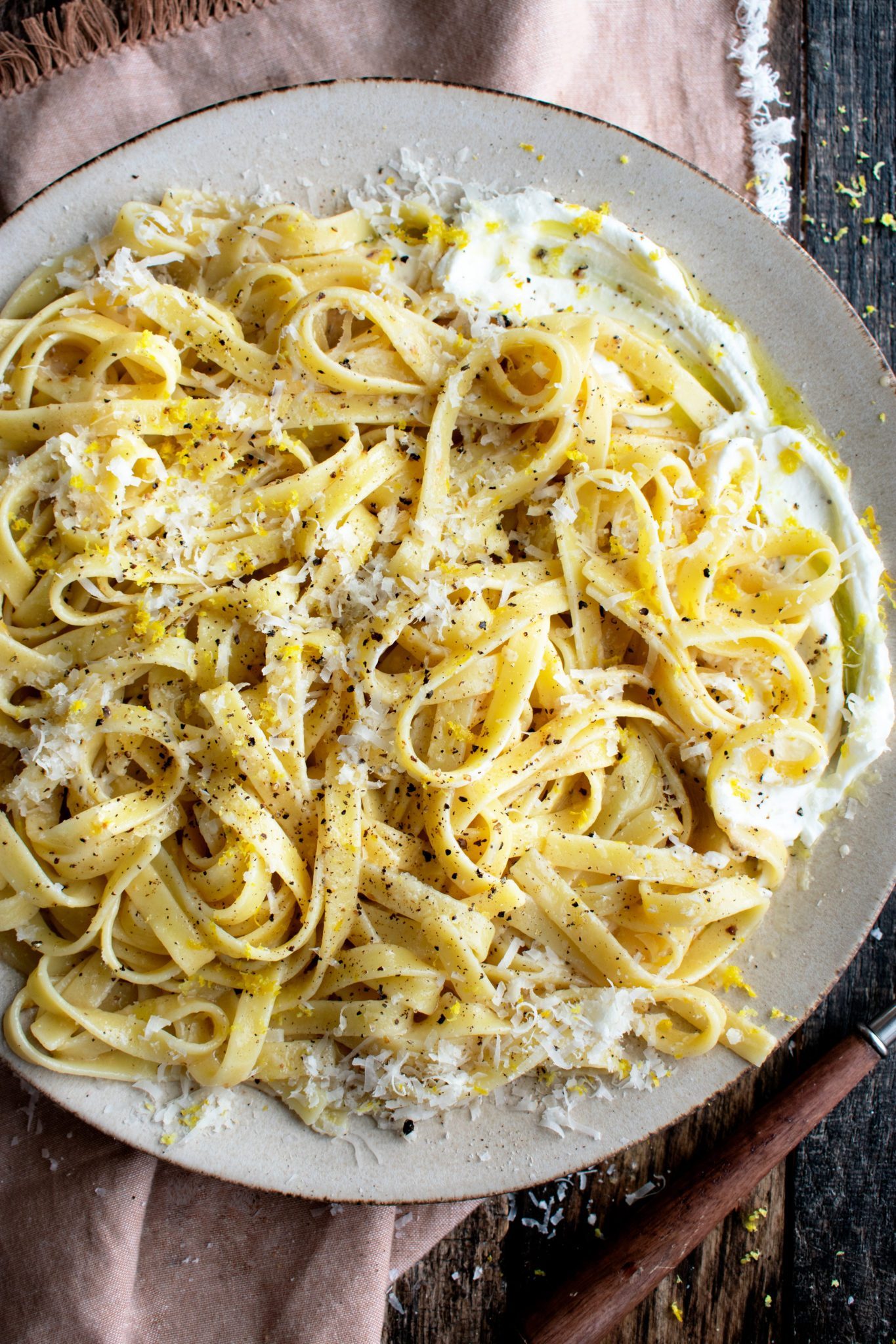 Lemon Ricotta Pasta