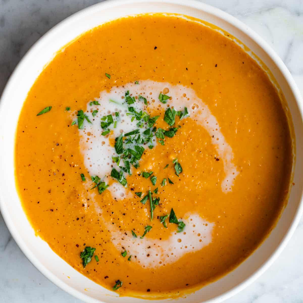 Healthy Sweet Potato Soup