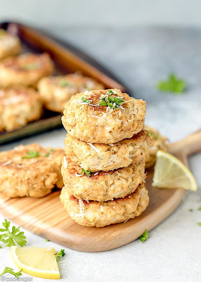 Cheesy Cauliflower Patties