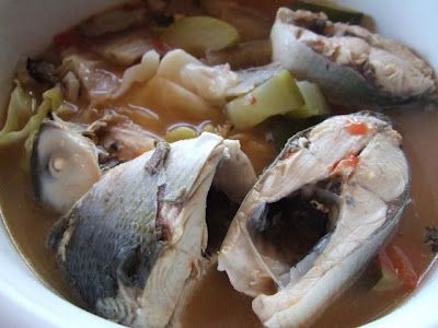 Sinigang na Bangus - Milkfish in sour soup